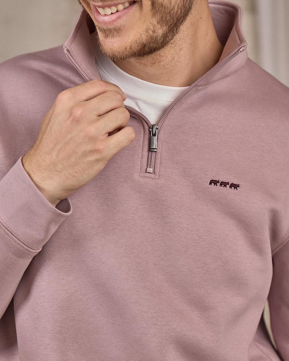Sweat camionneur Ellian violet