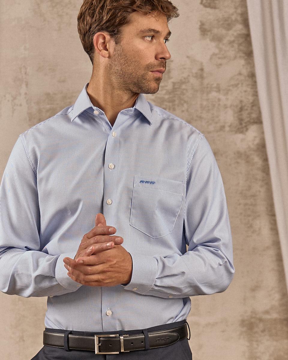 Chemise Elston bleu