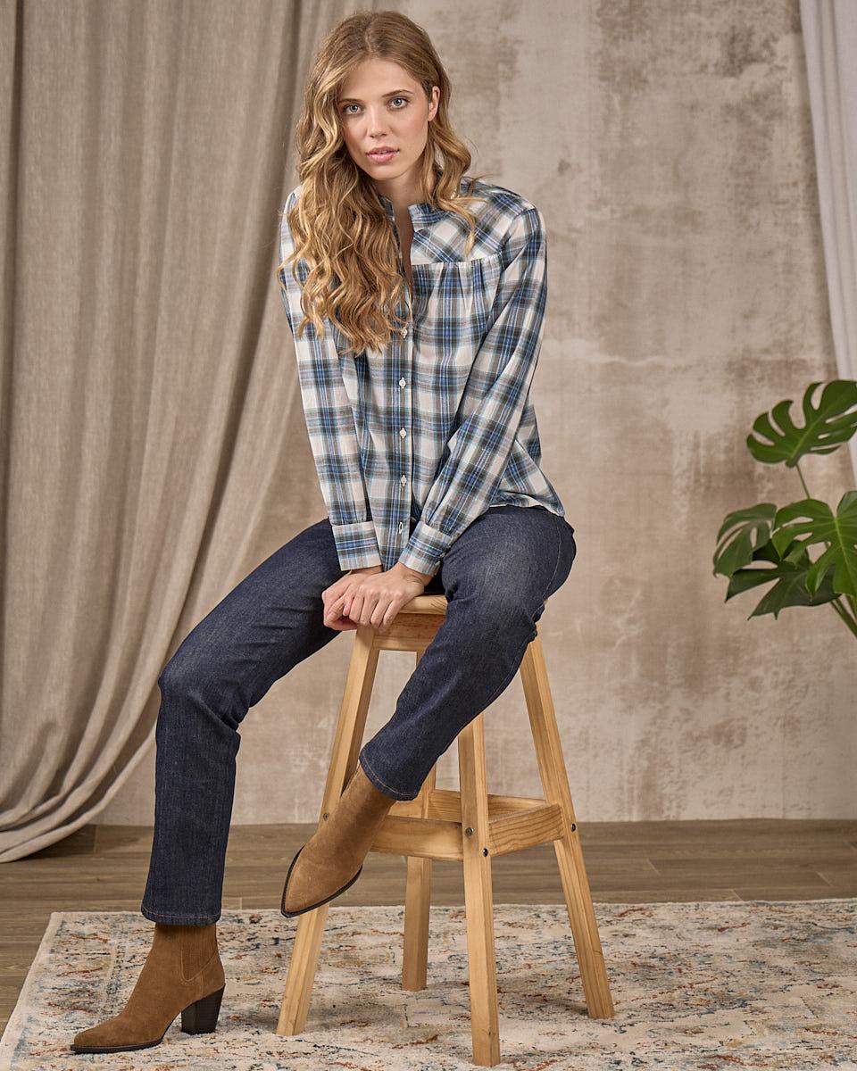 Chemise Ericka bleu