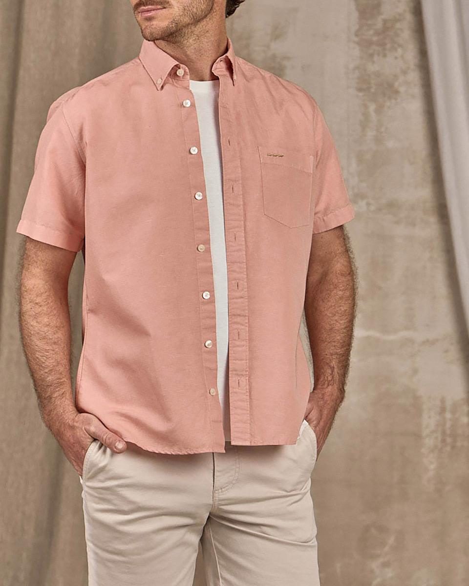 Chemise Dwight rose