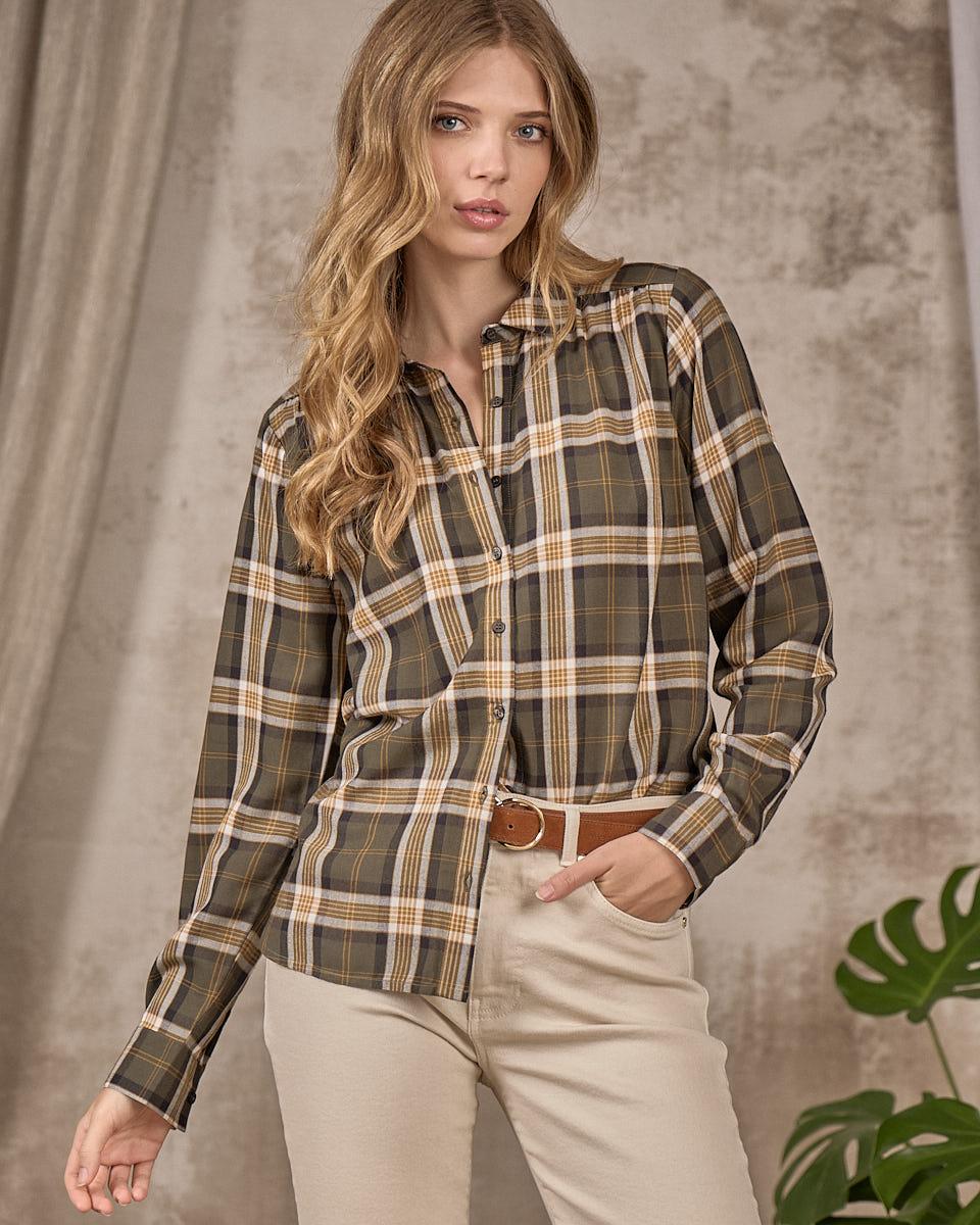 Chemise Elisa vert