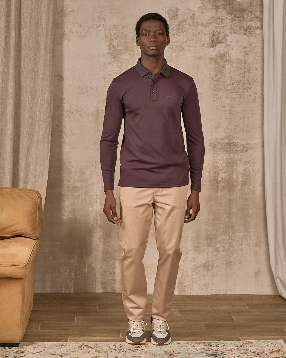 Polo Edgard rouge