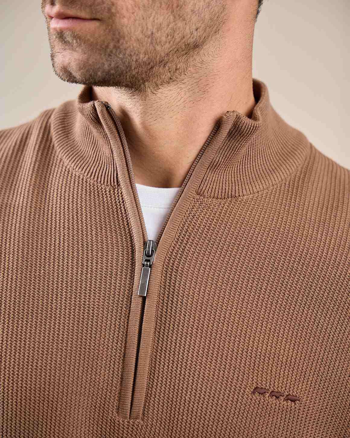 Pull camionneur Gabino beige