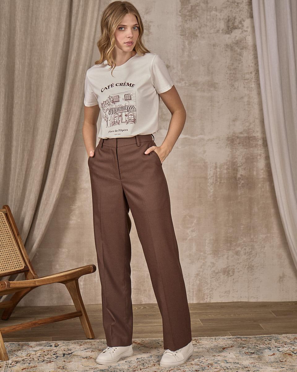 Pantalon Estelle beige
