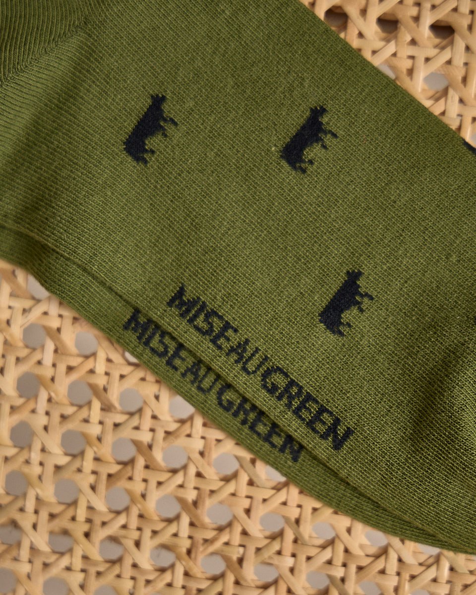 Chaussettes Billie vert