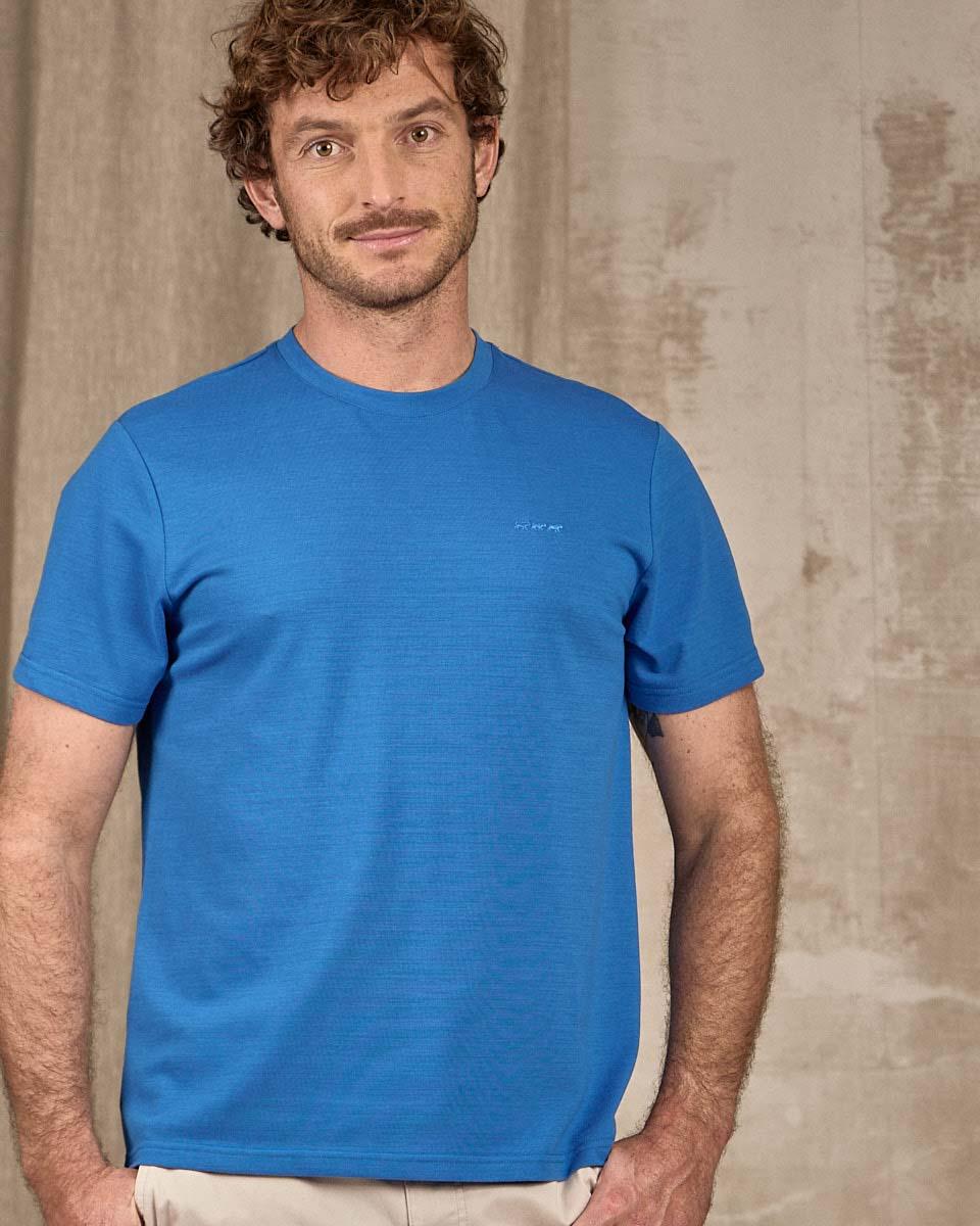 T-shirt Barney bleu
