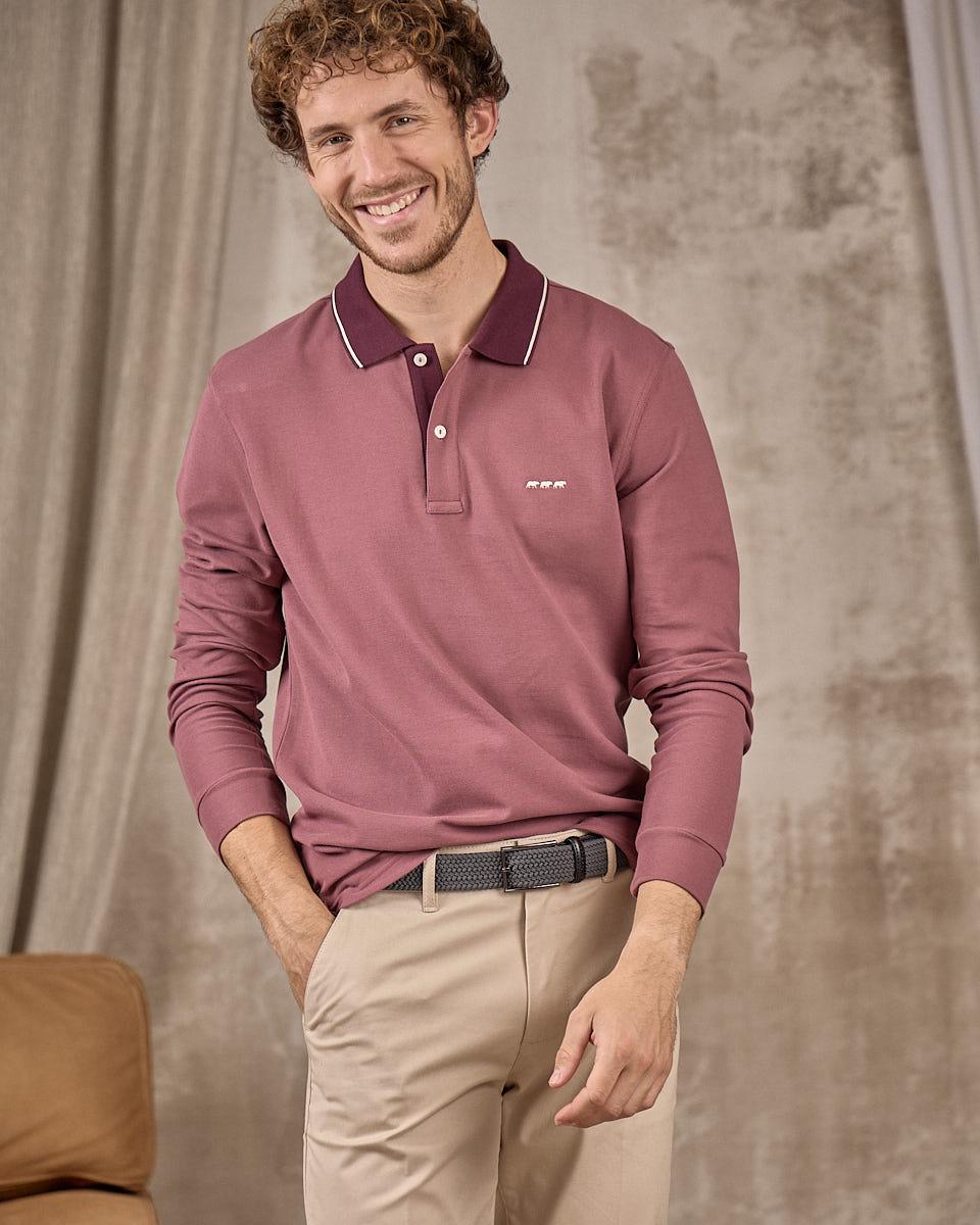 Polo Erwann violet