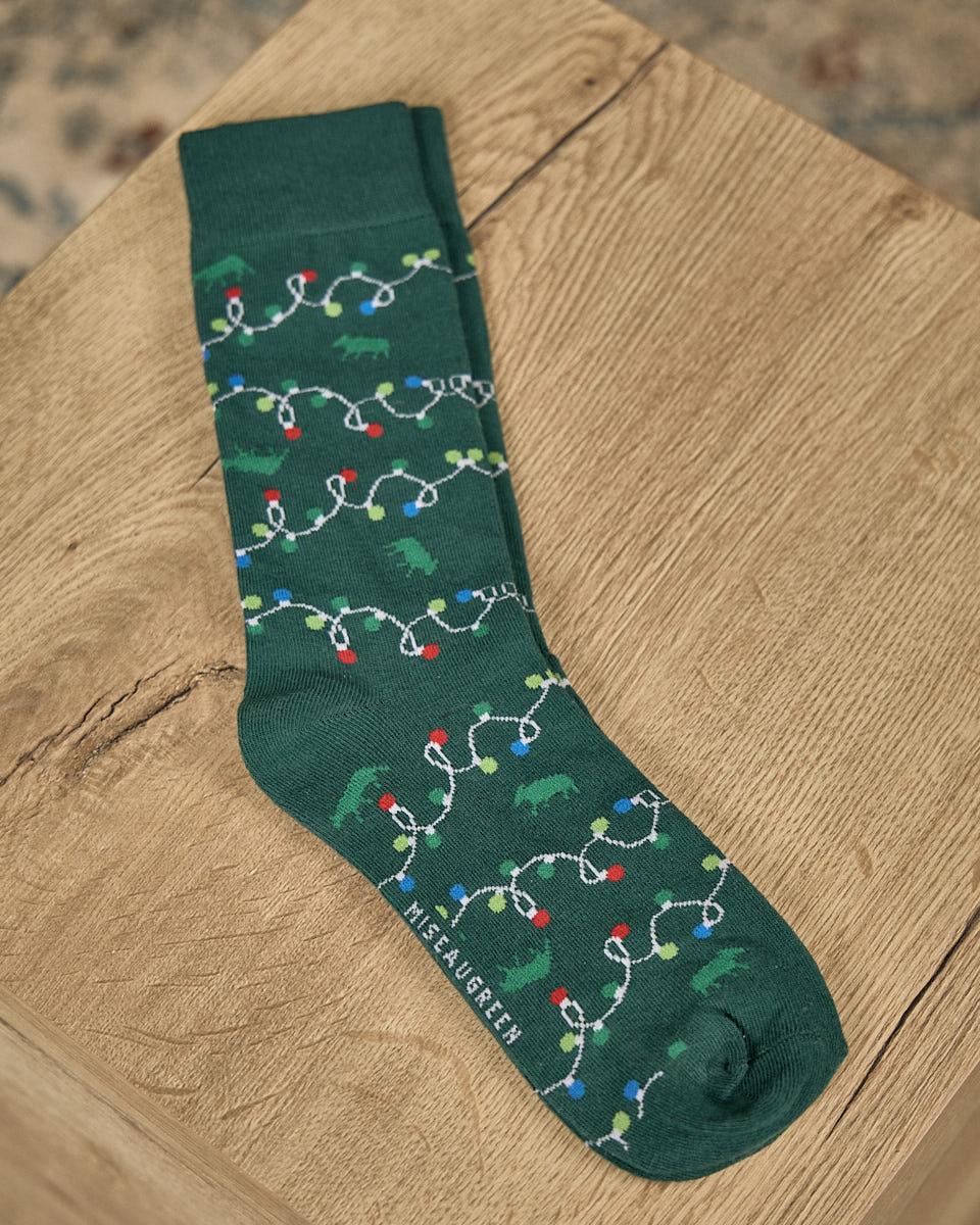 Chaussettes Edmond vert