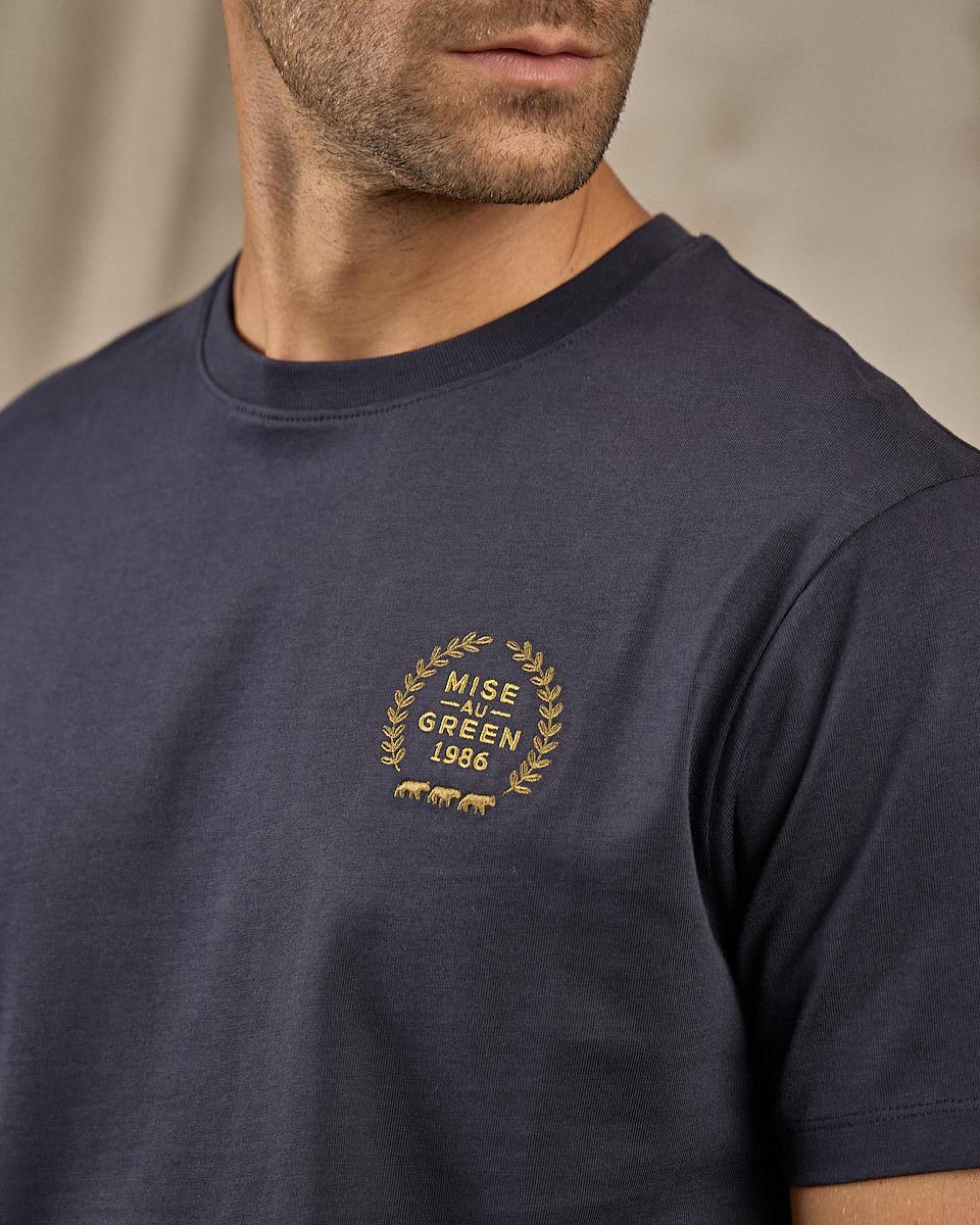 T-shirt Elyias bleu