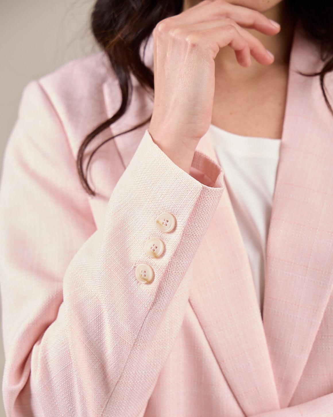 Veste blazer rose