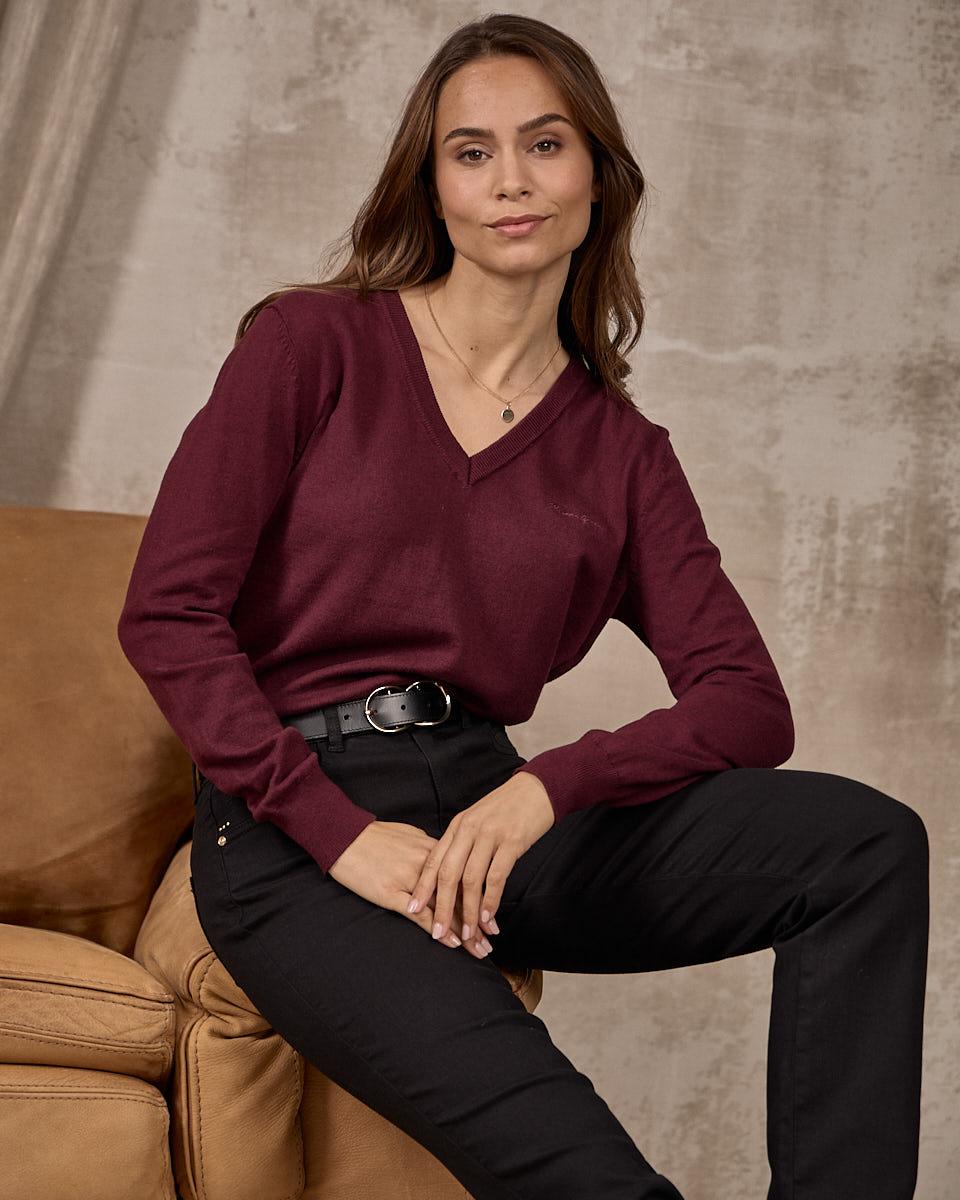 Pull Calvin rouge