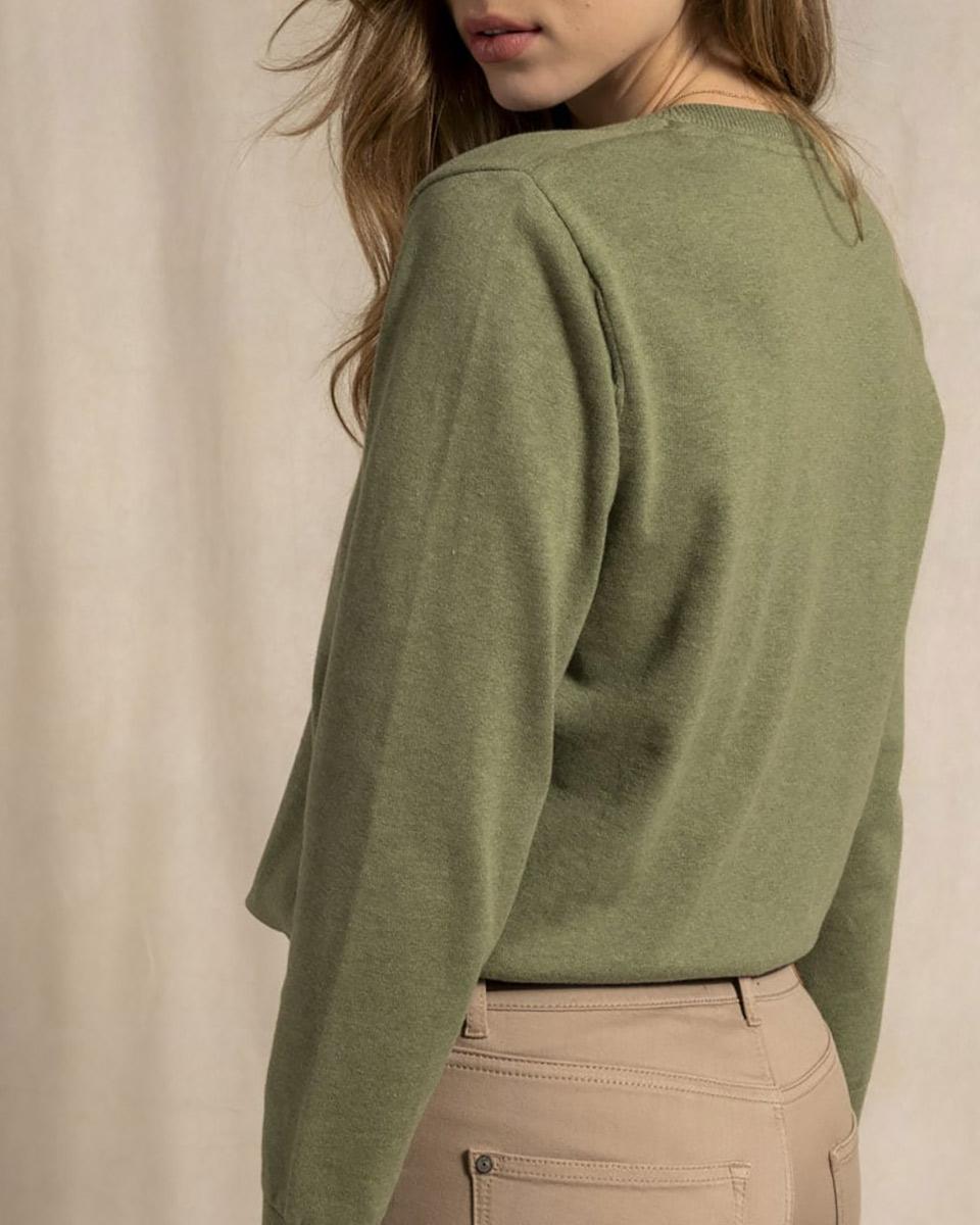 Pull encolure en V