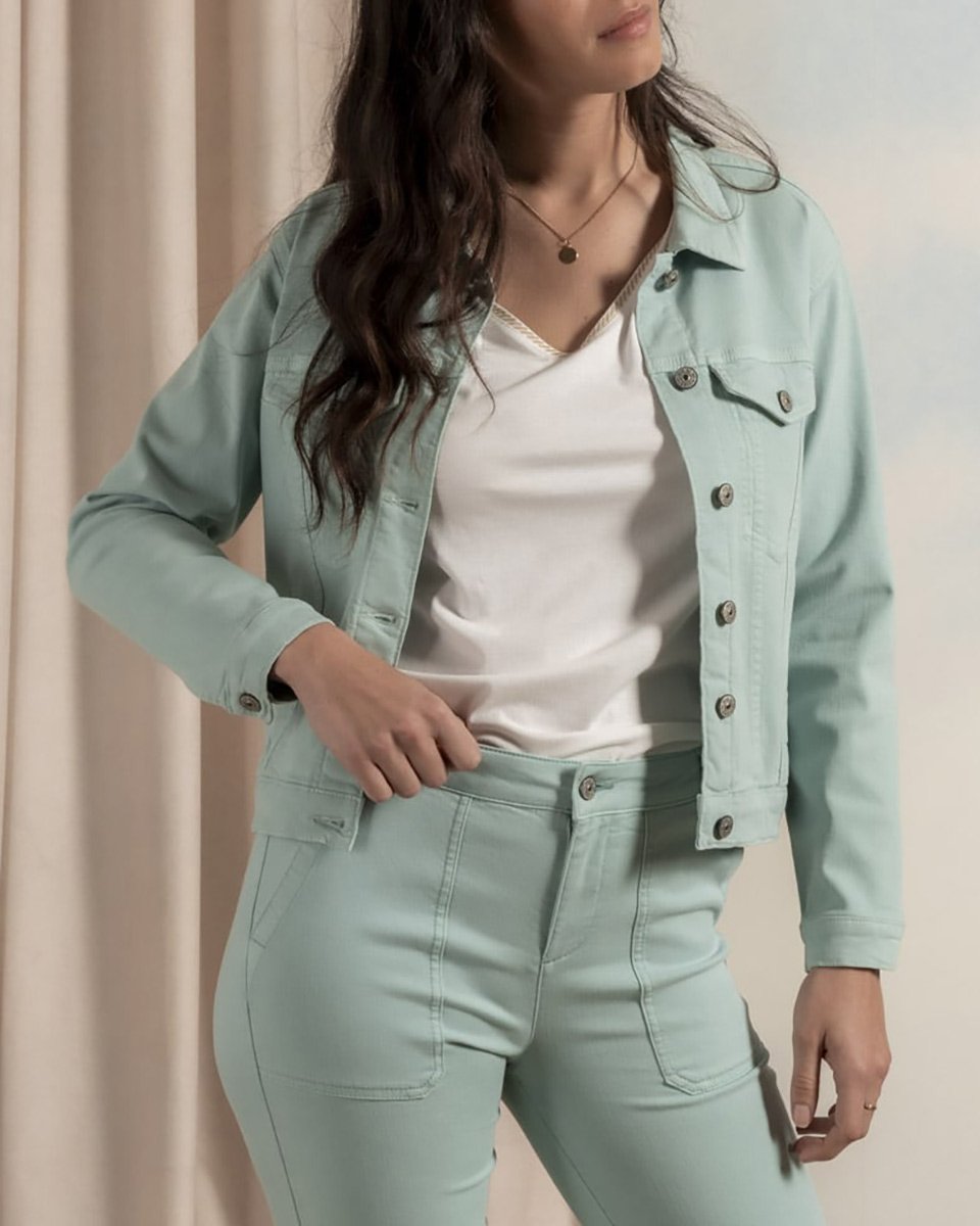 Veste intemporelle ultra-stretch