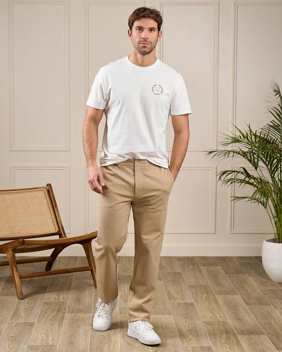 T-shirt Elyias blanc