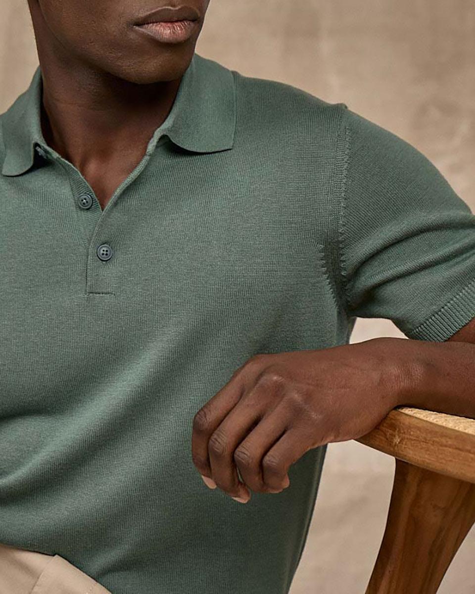 Polo Dayton vert