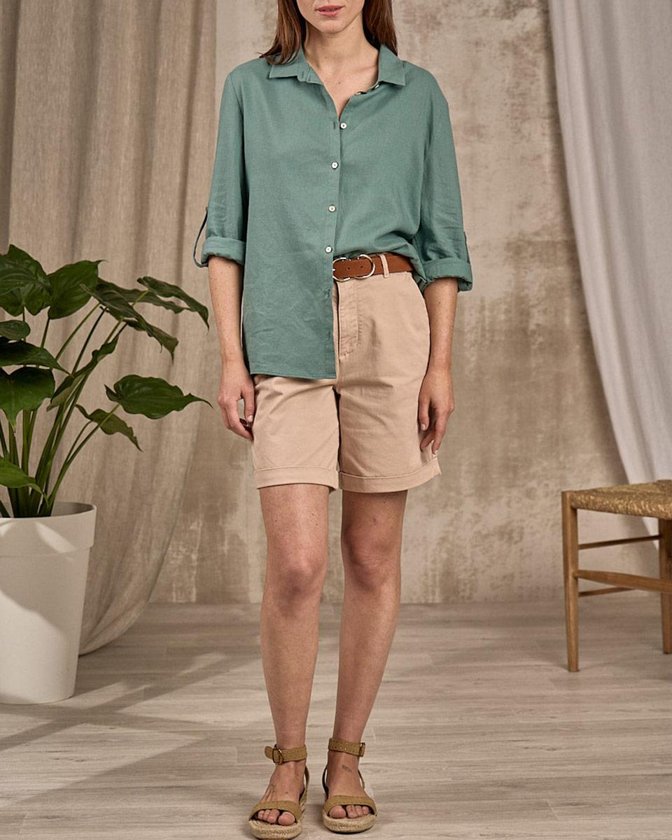 Chemise Dayton vert