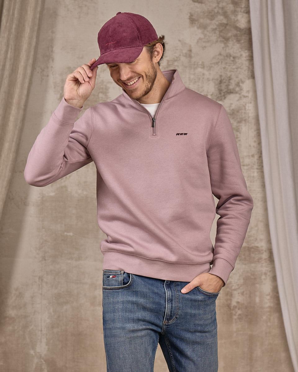 Sweat camionneur Ellian violet