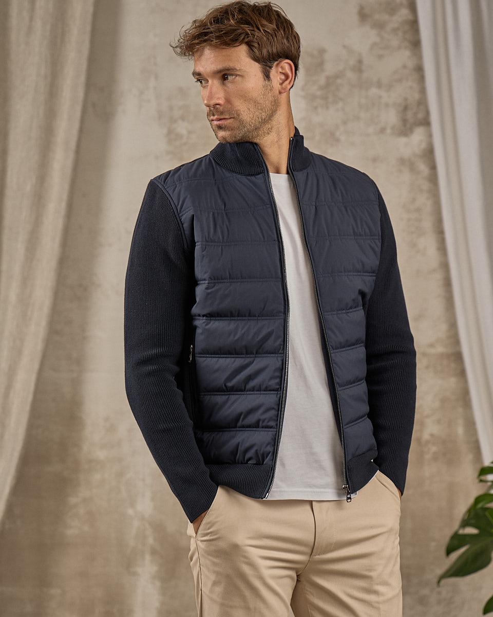 Cardigan Connor bleu