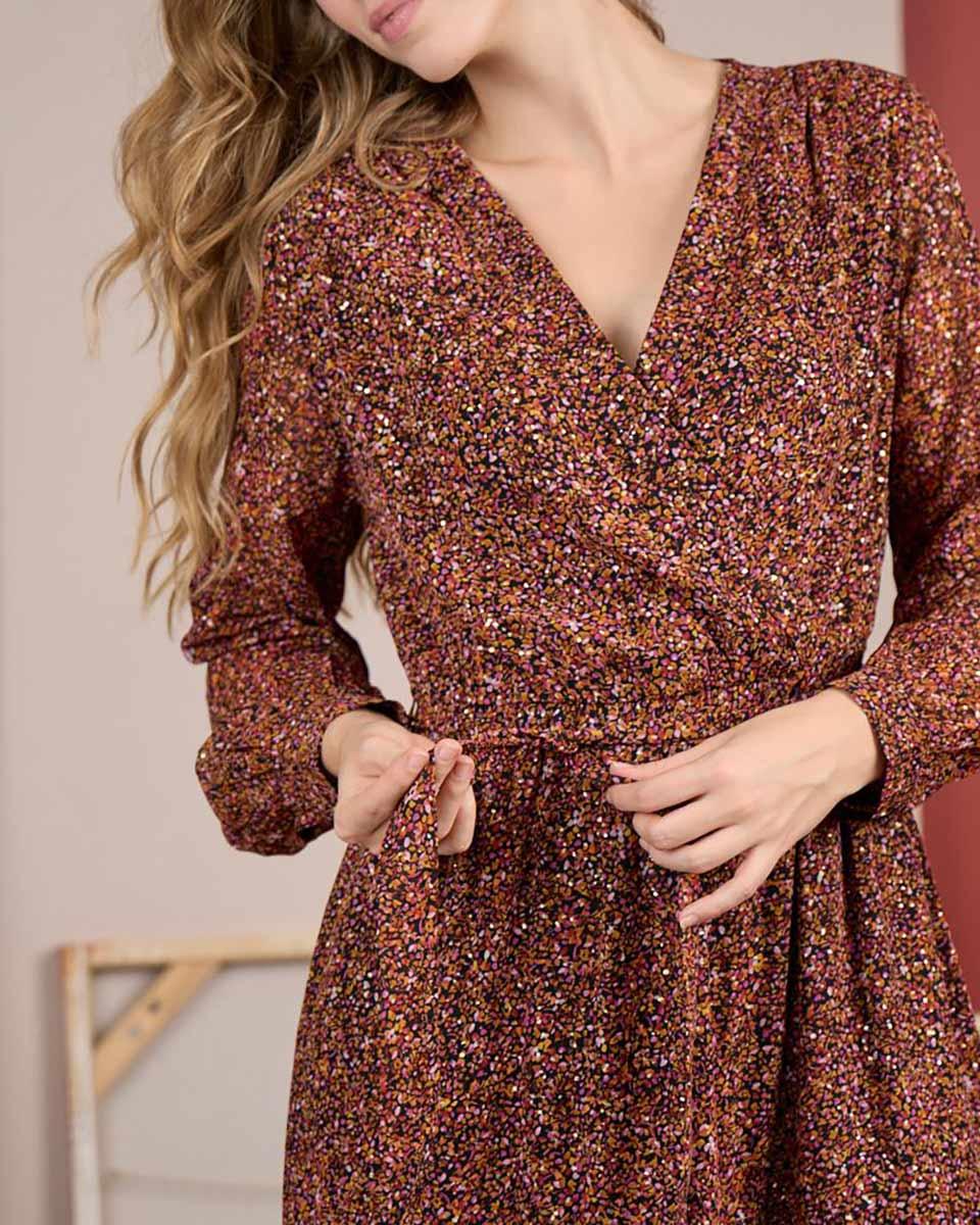 Robe longue noir