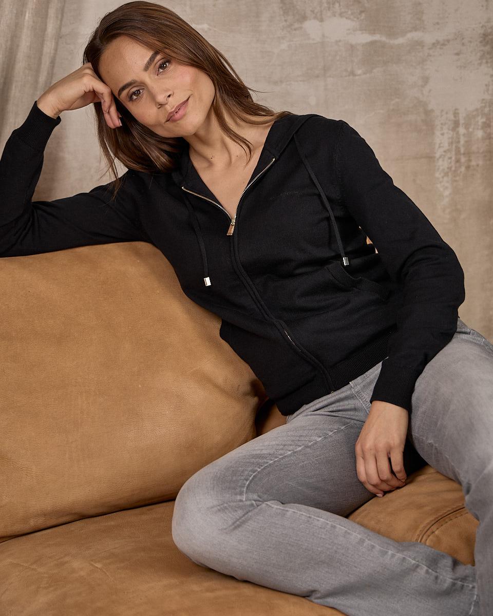 Cardigan Edwige noir
