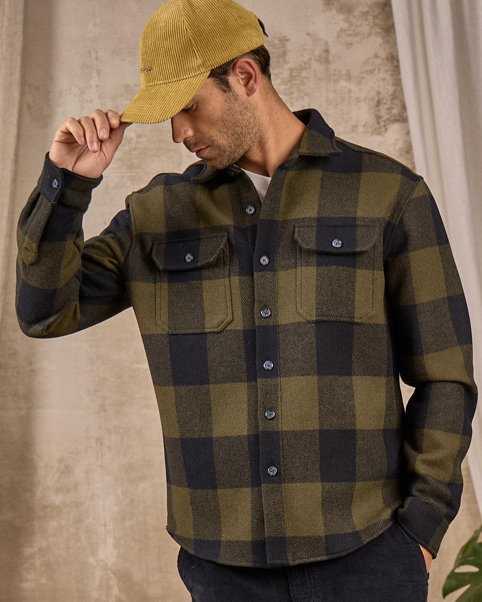 Chemise Eugène vert