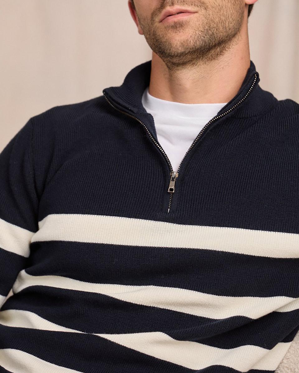 Pull Clarck bleu