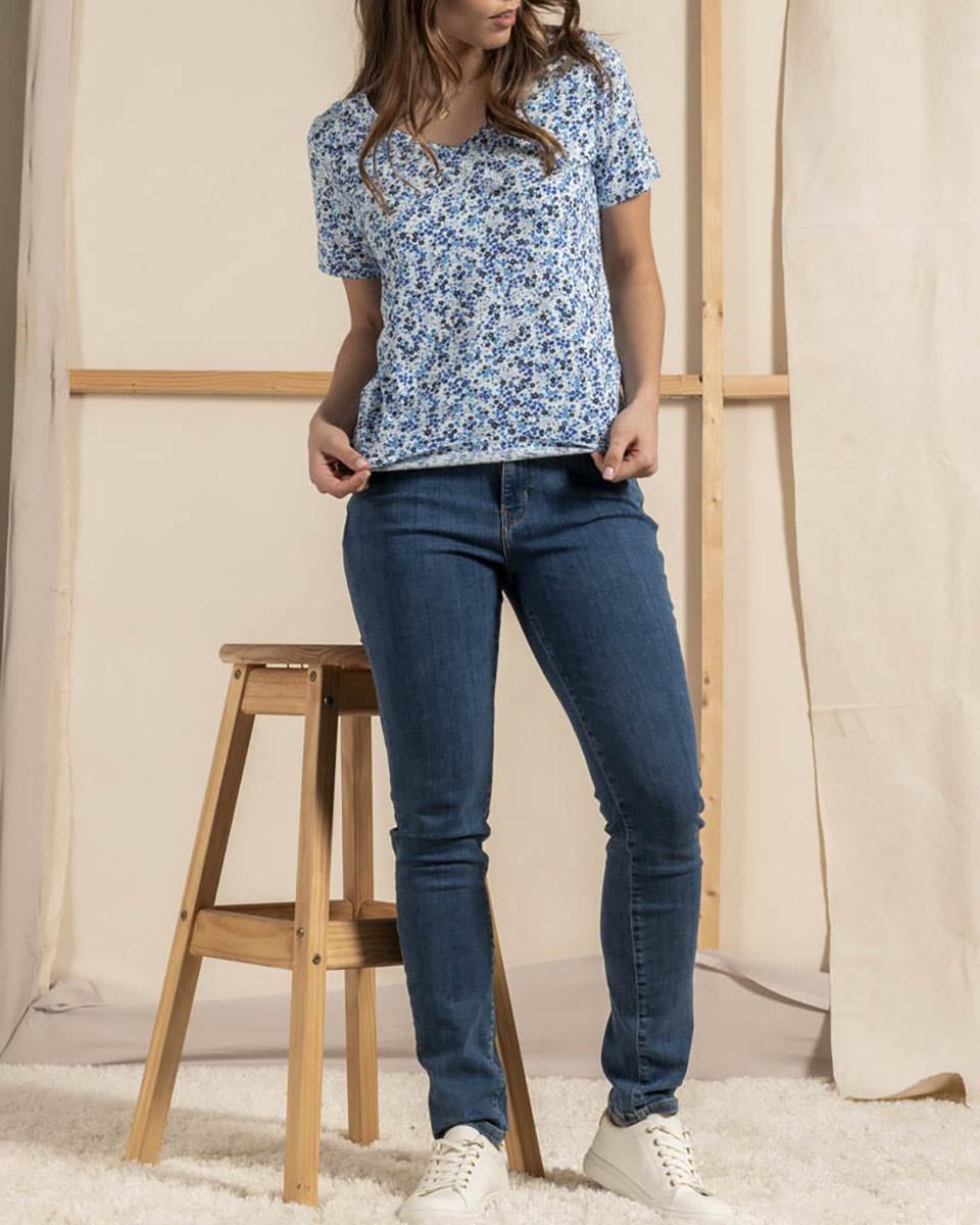 T-shirt imprimé fleuri