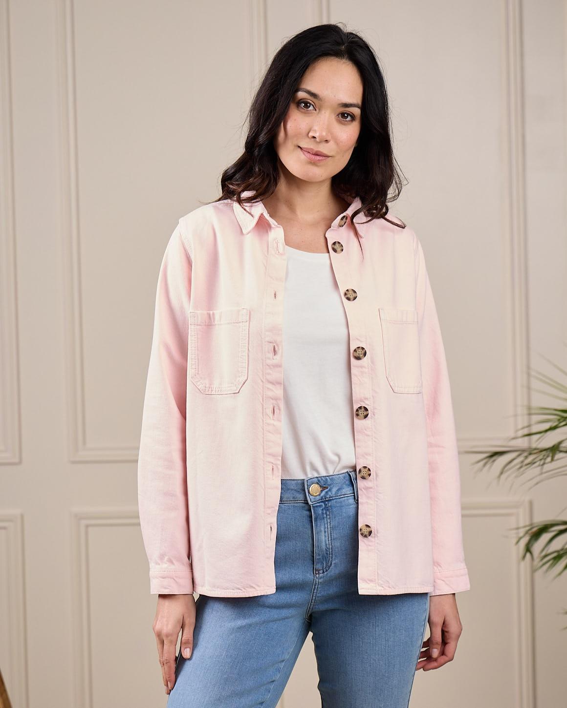 Surchemise Enora rose