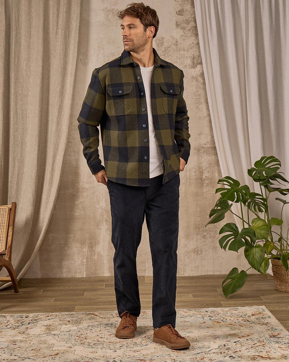Chemise Eugène vert