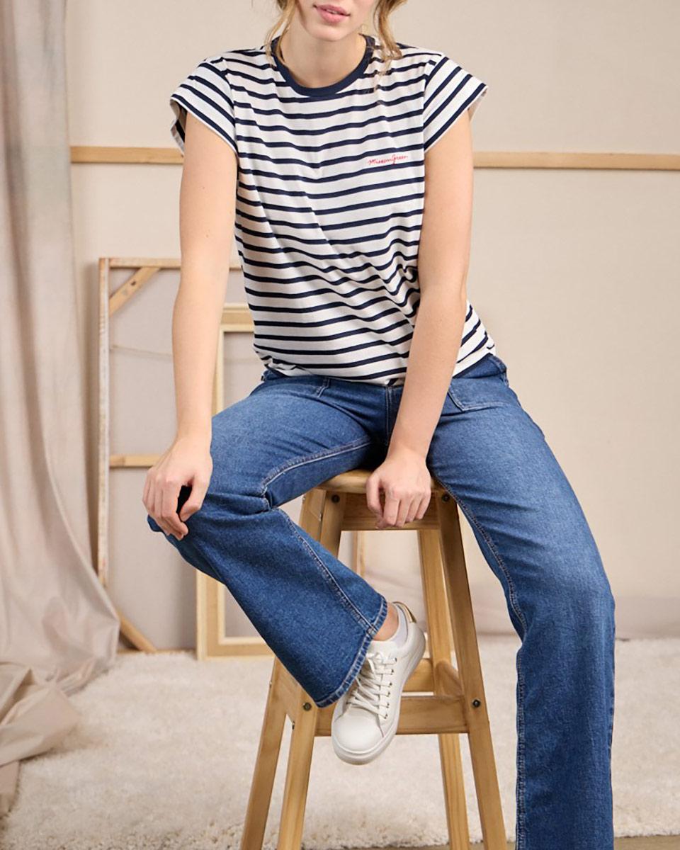 T-shirt charme blanc