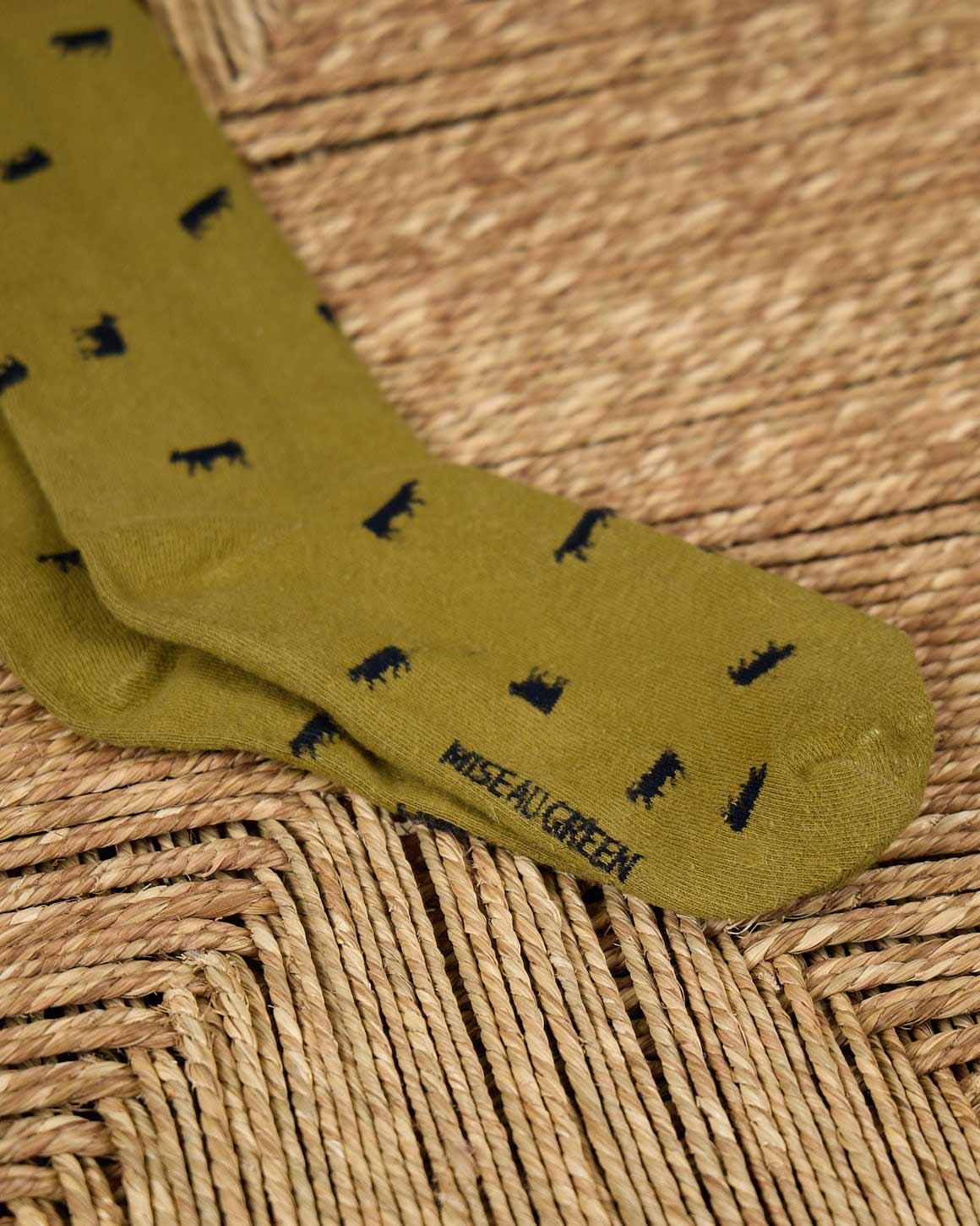 Chaussettes Billie vert