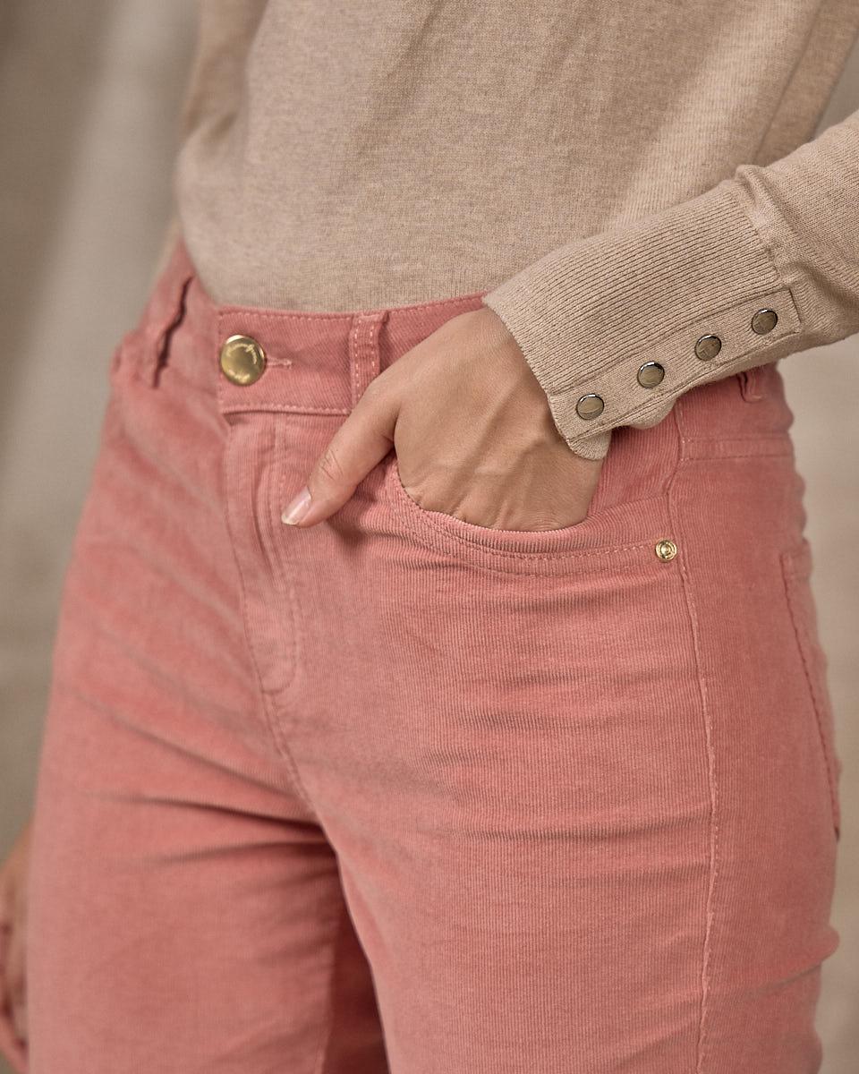 Pantalon Carter rose