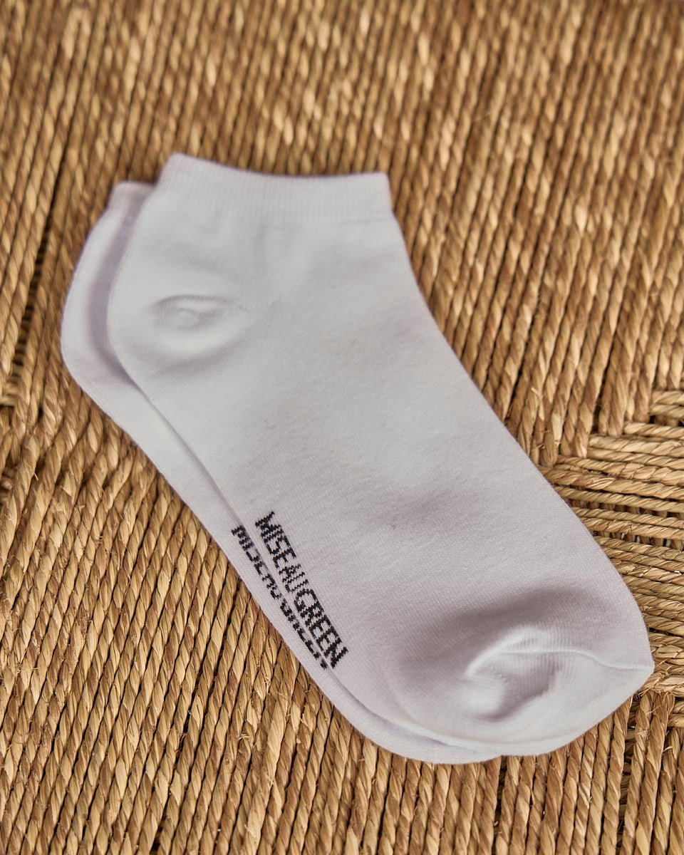 Chaussettes Debbie blanc