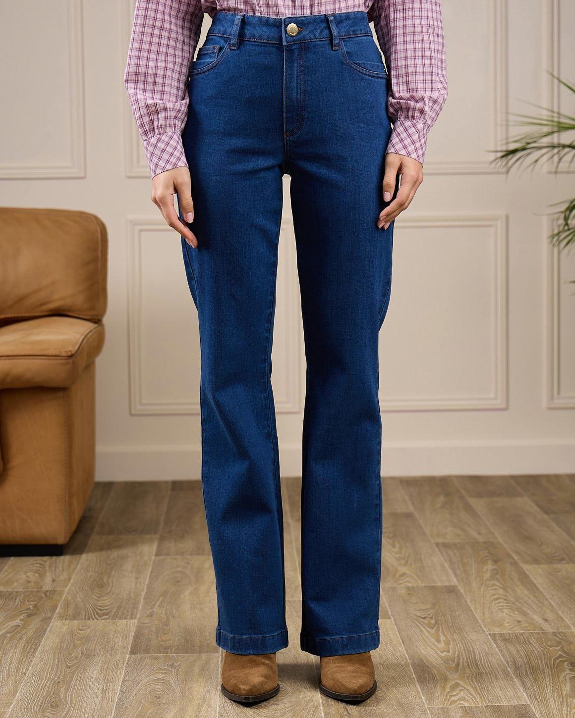 Jean flare Daniel bleu