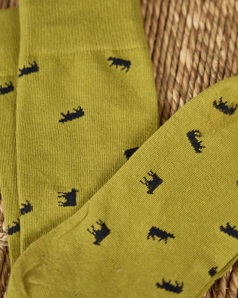 Chaussettes Billie vert