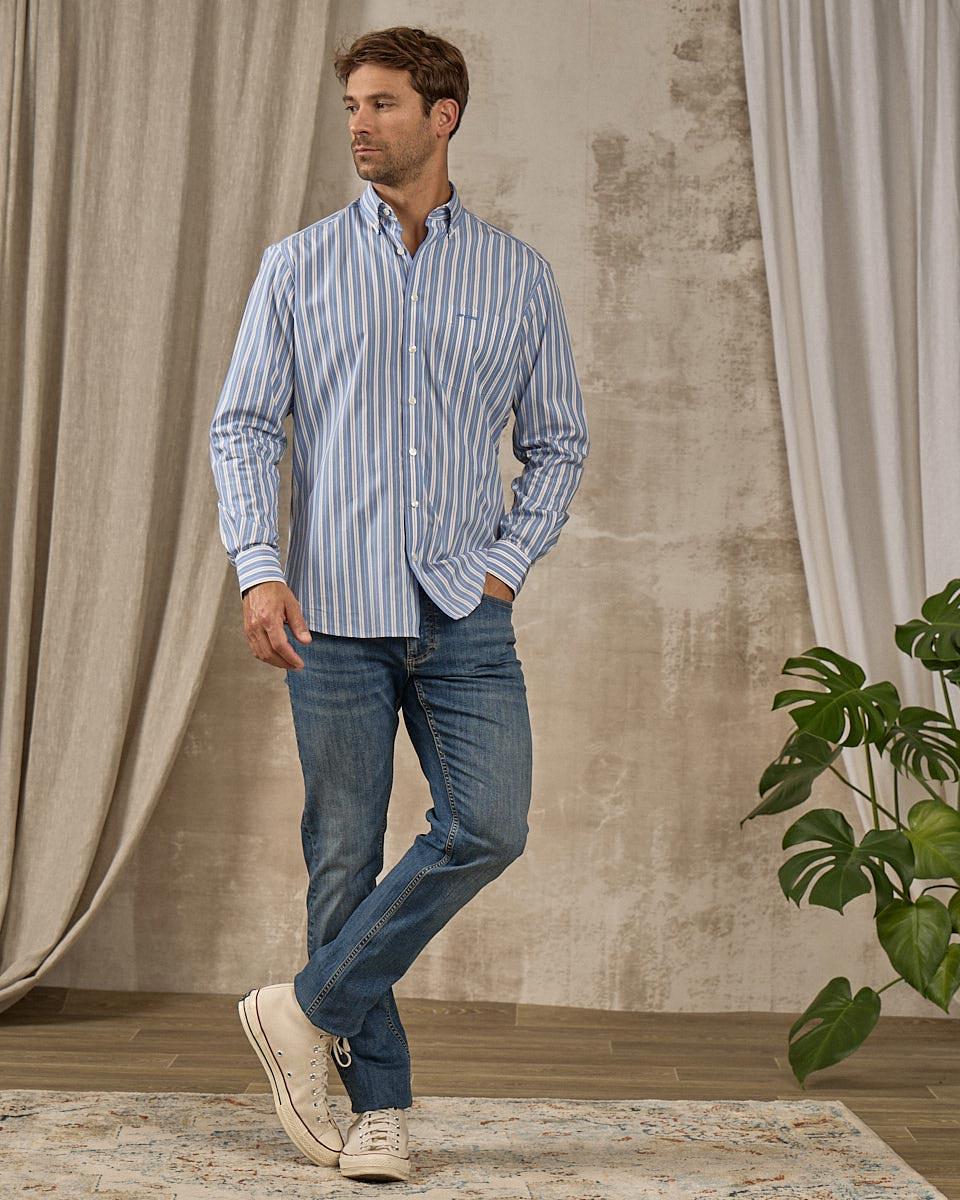 Chemise Ellena bleu