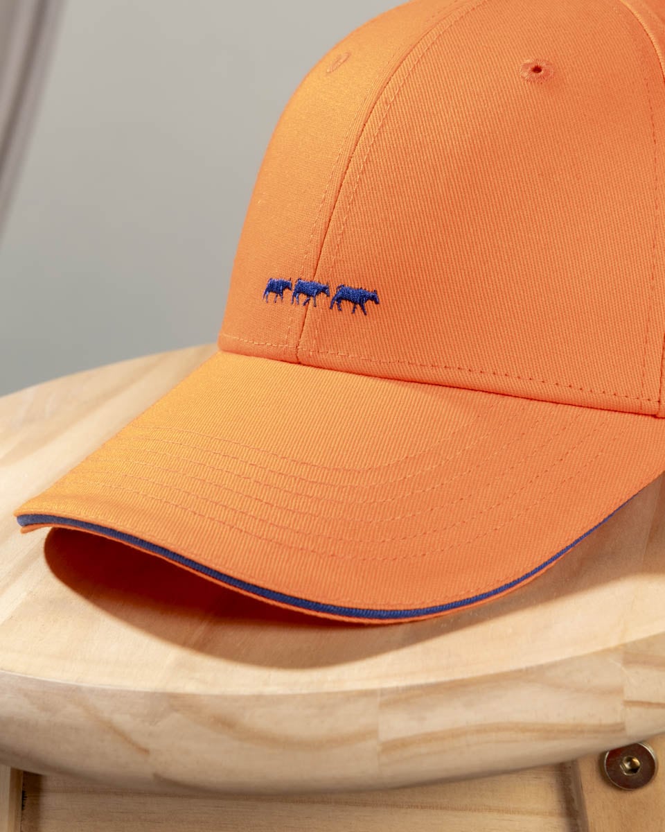 Casquette baseball unie en coton