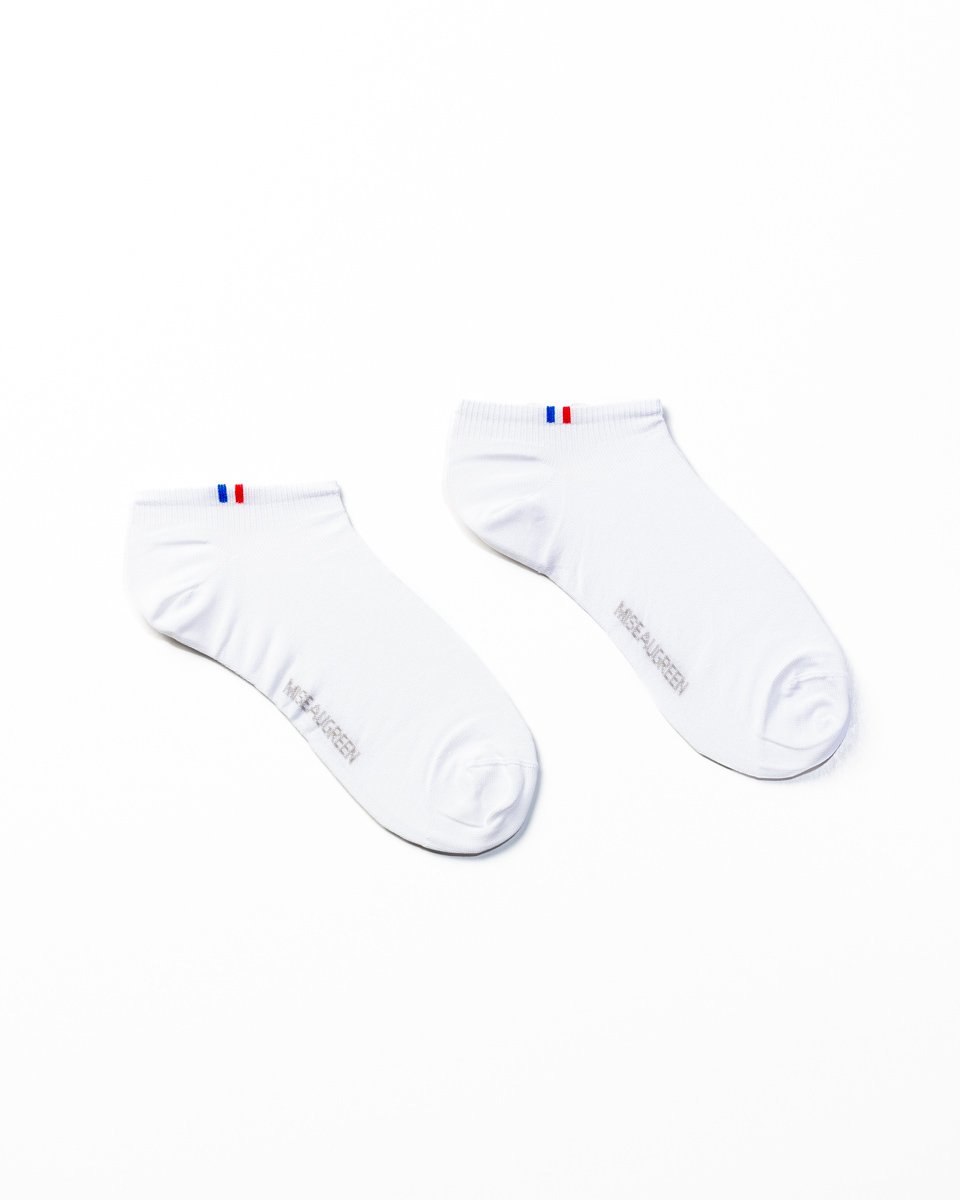 Chaussettes courtes invisibles unies noir