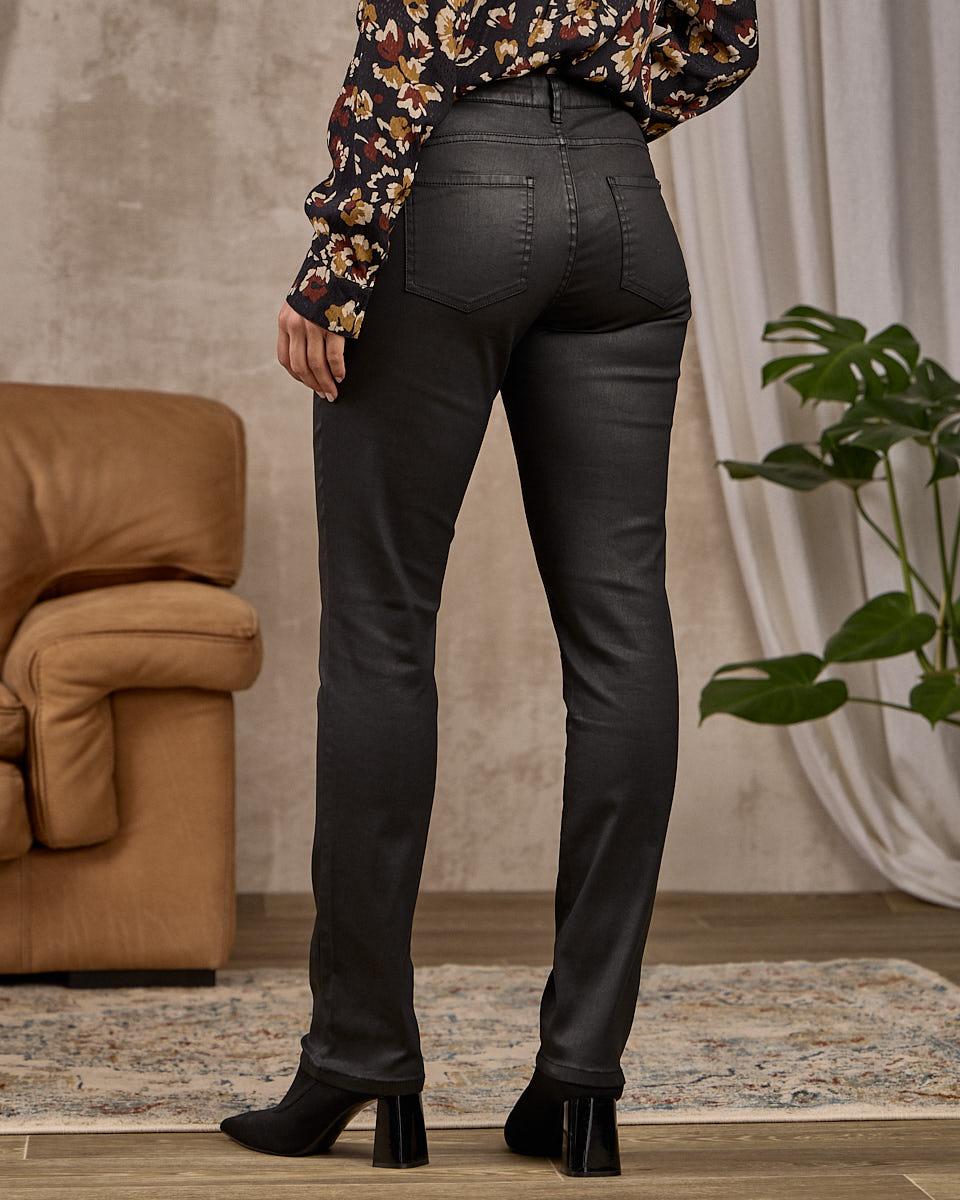 Pantalon enduit