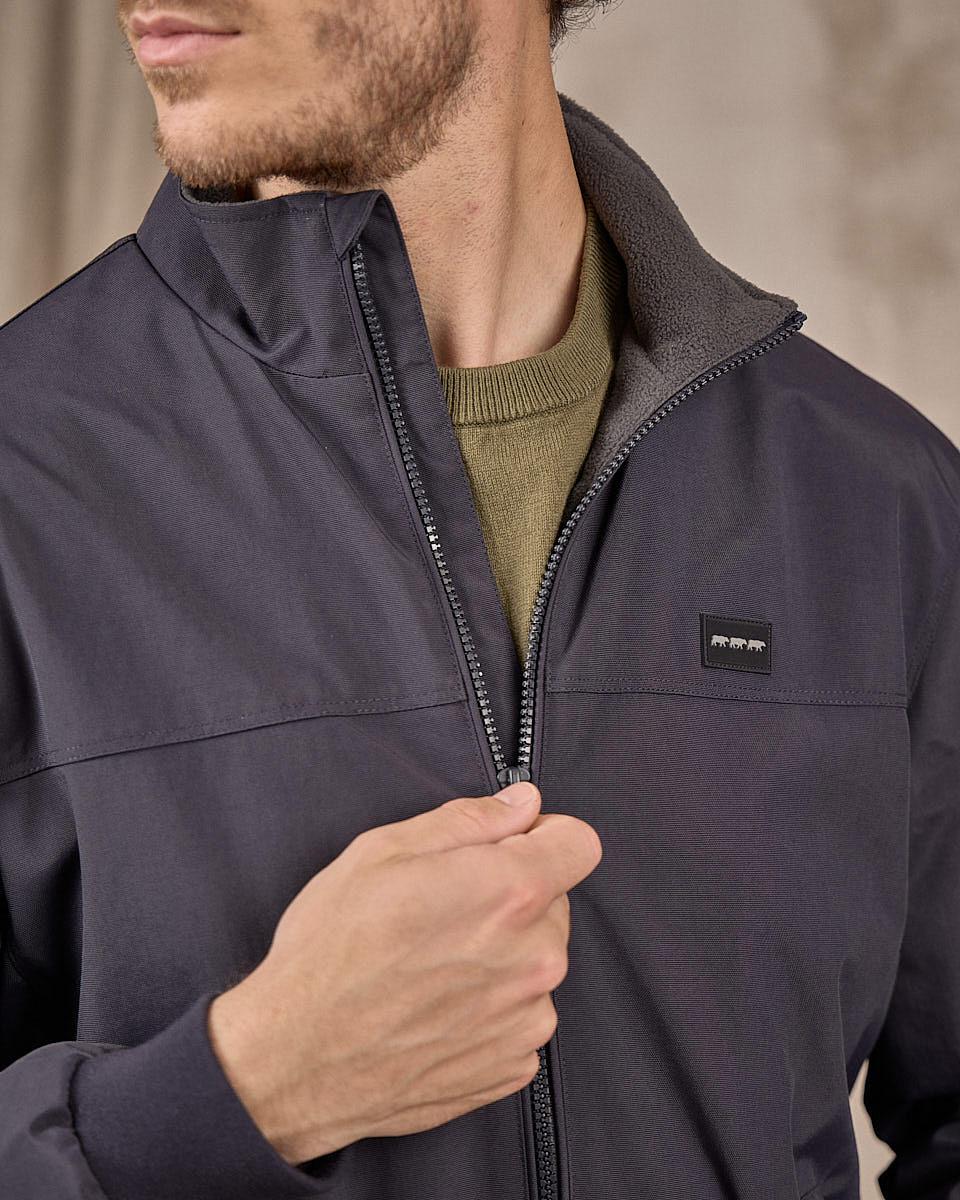 Blouson bleu