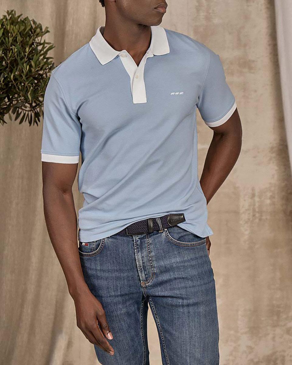 Polo Dorian bleu