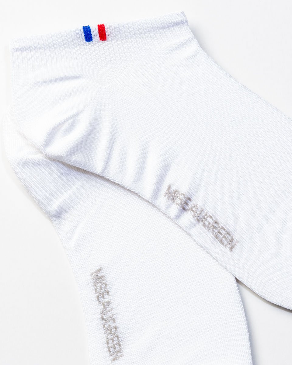 Chaussettes courtes invisibles unies noir