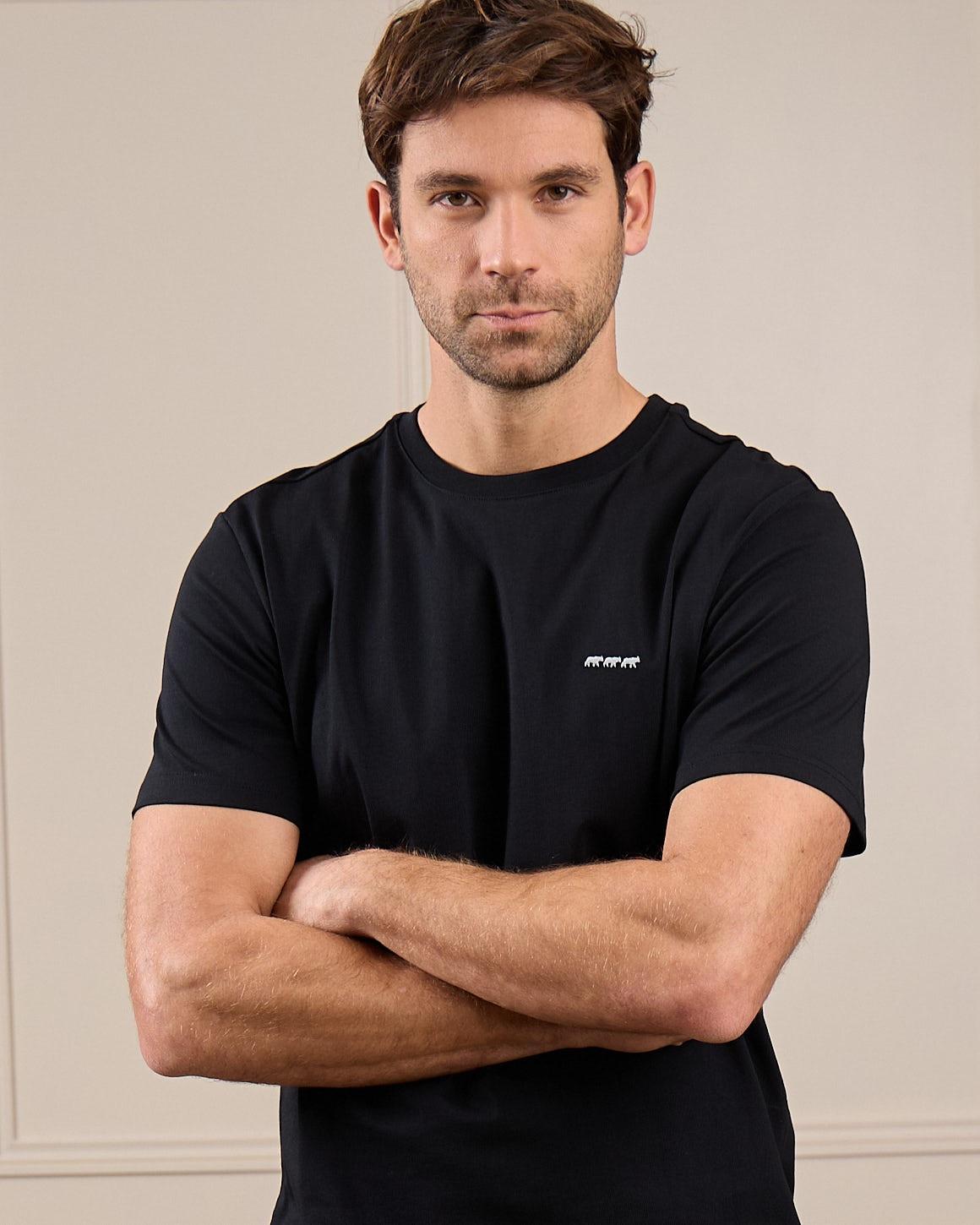 T-shirt Cédric noir