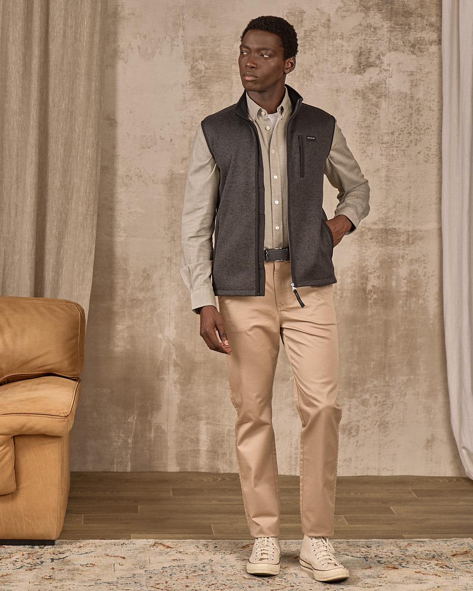 Polaire sans manches Elston gris