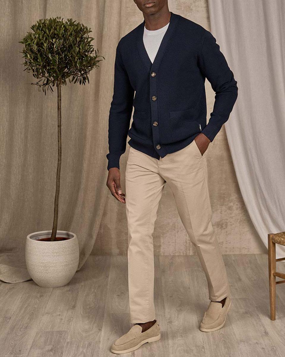 Cardigan Cameron bleu