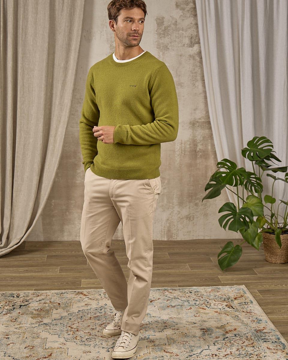 Pull Eliott vert