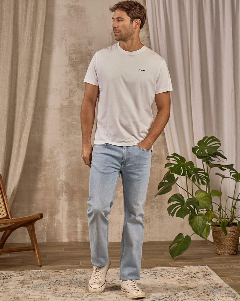 T-shirt Cédric blanc