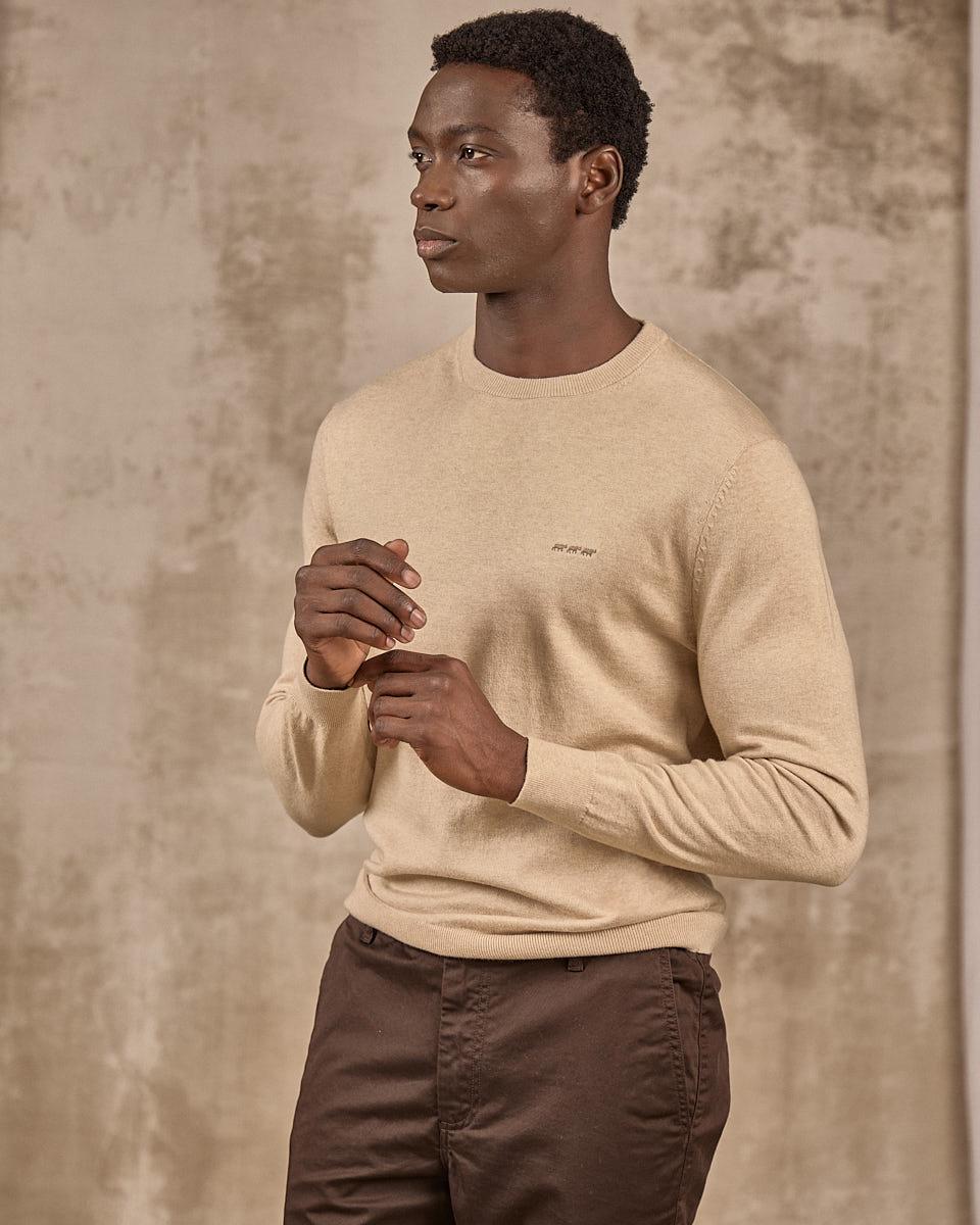 Pull Erwann blanc
