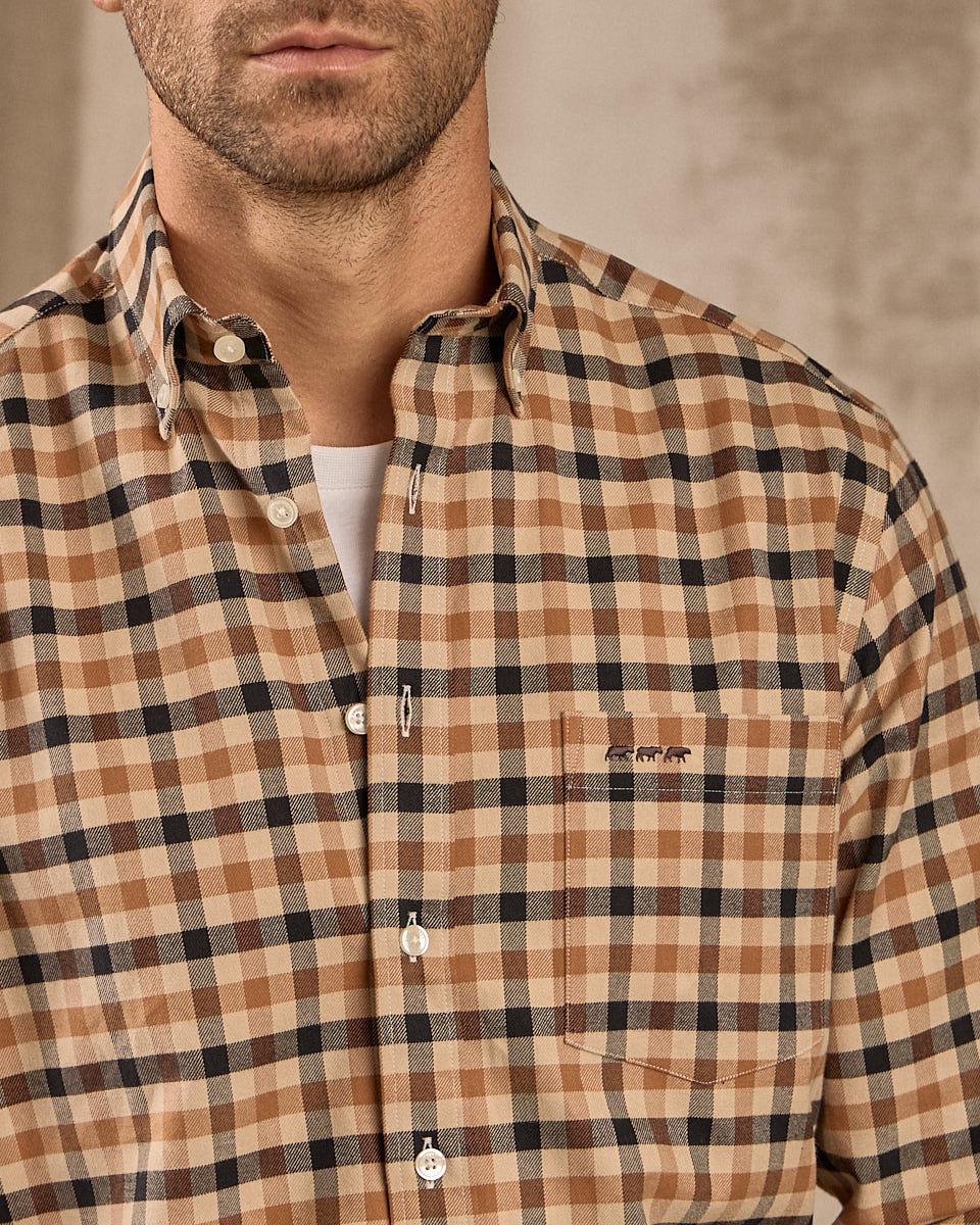 Chemise Émilie beige