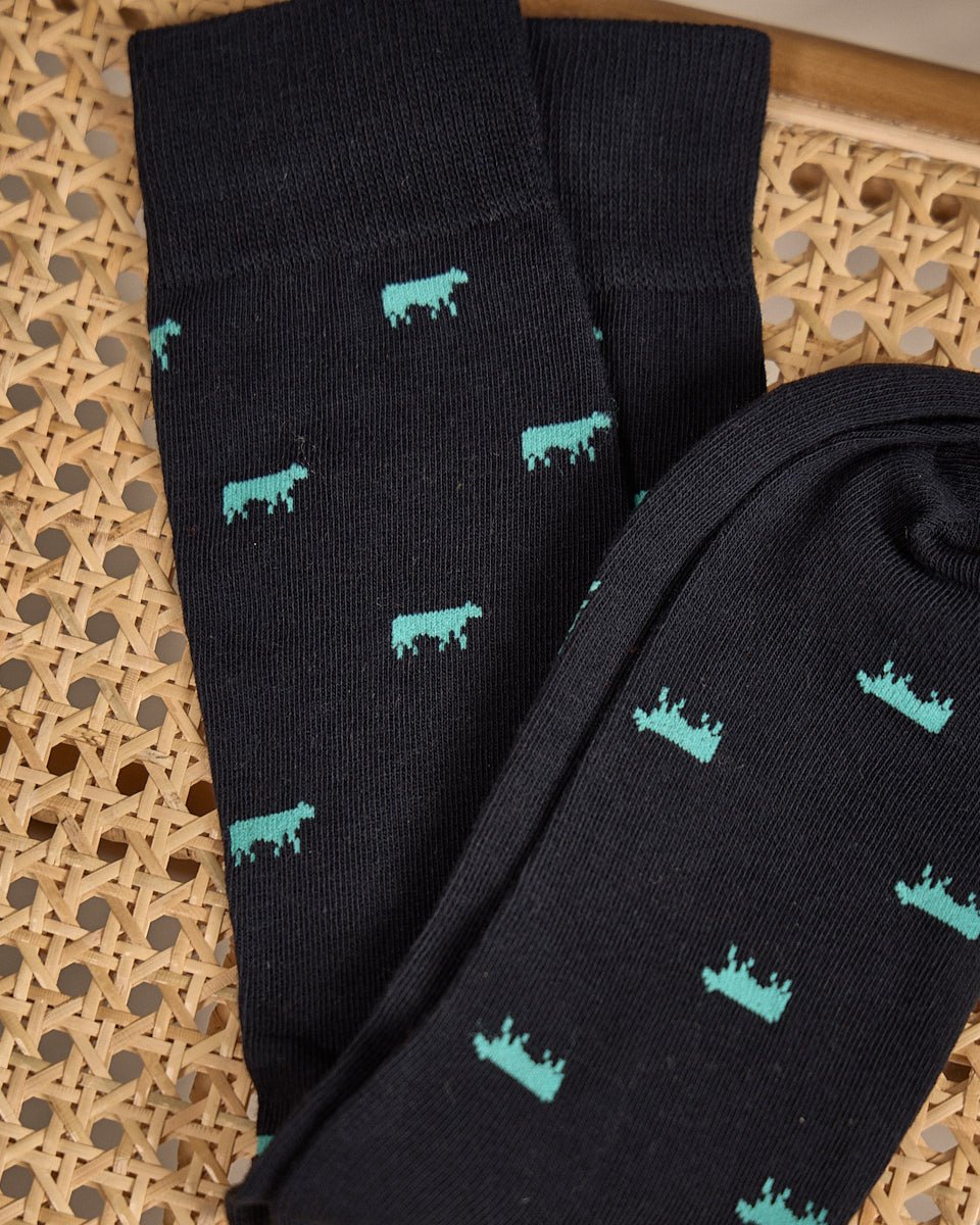 Chaussettes Billie bleu